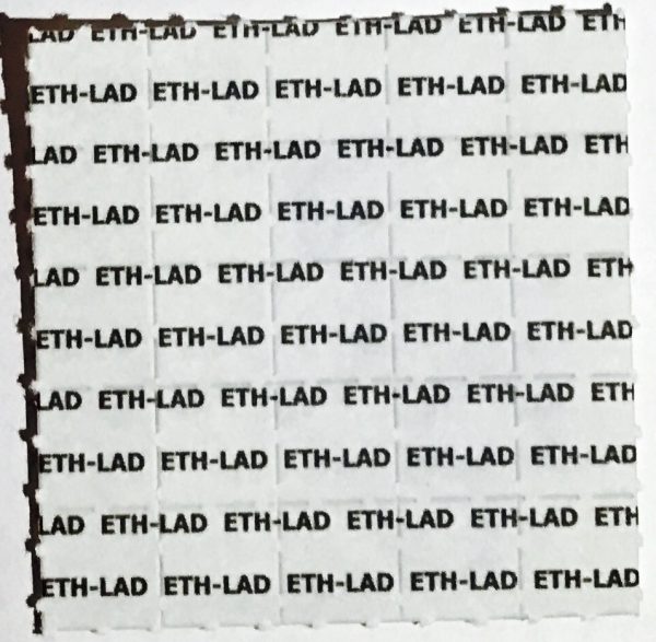 ETH-LAD (6-Ethyl-6-nor-LSD), Chemical structure of ETH-LAD (6-Ethyl-6-nor-LSD), a psychedelic compound closely related to LSD, featuring an ethyl group at the 6-position of the indole ring, along with carbon, hydrogen, and nitrogen atoms forming the lysergamide structure.